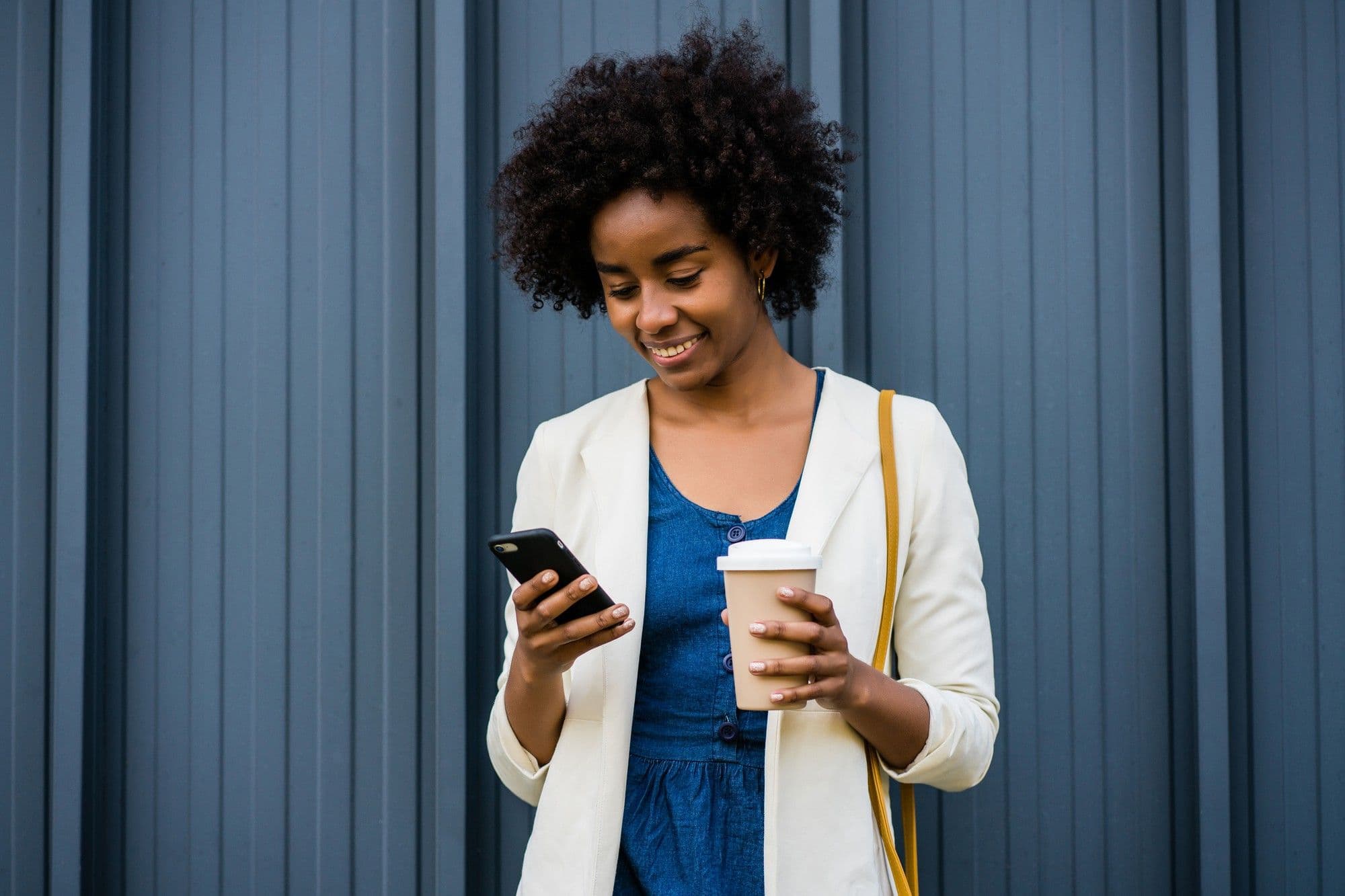 woman on phone